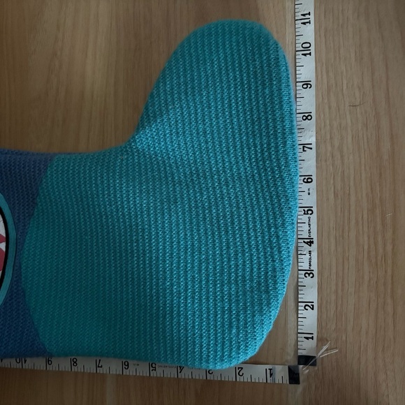 NEW STITCH Knit Christmas Holiday Stocking Blue Disney - Picture 5 of 13